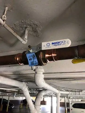Copper pipe repair and valve work for Water Line Repair in McMoran Park